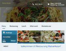 Tablet Screenshot of matverkstan.se